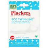 Plackers Eco Twin Line Cool Mint Dental Flossers x30