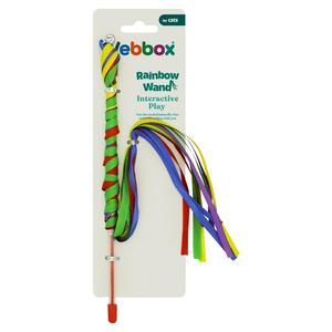 Webbox Rainbow Wand Cat Interactive Toy