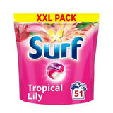 Surf Tropical Lily Laundry Capsules 3 in 1 51 Washes