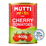 Mutti Cherry Tomatoes in Tomato Juice 400g, imported from the UK
