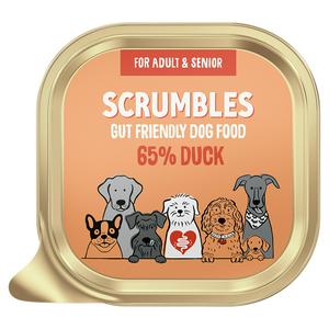 Scrumbles Gut Friendly Duck Wet Dog Food 150g