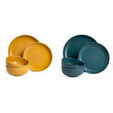 Habitat Matte Cereal Bowl Stoneware Multicolor