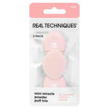 Real Techniques Mini Miracle Powder Puff Trio x3
