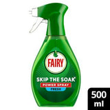 Fairy Skip The Soak Power Spray Fresh Dish 500ml - British product