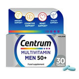 Centrum Men 50+ Multivitamin Tablets 30 pack - British product