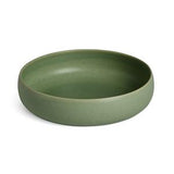 Habitat Nona Pasta Bowl Green Deep Stoneware 22.5cm - British product