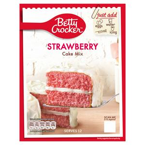 Betty Crocker Strawberry Flavour Cake Mix 425g
