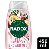 Radox shower cream mineral therapy passionfruit 450ml, imported from the UK