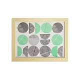 Habitat Linear Circle Lap Tray Wood 44x33cm