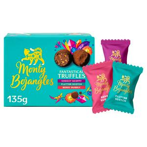 Monty Bojangles Truffle Selection 135g, imported from the UK