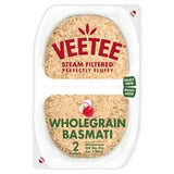 Veetee wholegrain basmati rice 2 x 130g packs (British brand)
