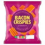 Sainsbury's Bacon Crispies Savoury Maize & Rice Snack 140g