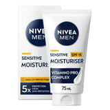 Nivea Men SPF 15 Face Moisturiser 75ml, imported from the UK