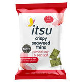 Itsu Crispy Seaweed Thins Sweet Soy & Sea Salt Snack 5g