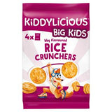 Kiddylicious rice crunchers BBQ flavour 4x15g, UK version