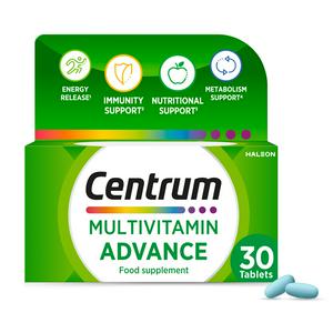 Centrum Advance Multivitamin Tablets 30 pack - British product