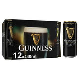 Guinness Draught Stout Beer 12 x 440ml Cans