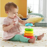 Fisher-Price Rock-a-Stack Rings Baby Activity Toy