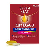 Seven Seas multivitamin and omega 3 woman 60 count (British brand)