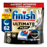 Finish Ultimate Plus All In One Dishwasher Tablets Fresh 62 Tabs