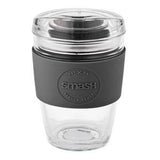 Smash Glass Coffee Cup Black Mug