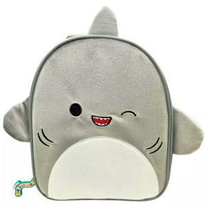 Squishmallows Gordon The Shark Furry Lunch Bag 24.5cm , UK version
