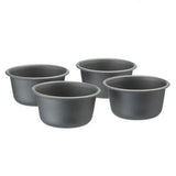 Sainsbury's Home 4 Pack Non Stick Pudding Moulds Cake Tin