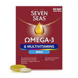 Seven Seas Omega 3 Multivitamins Man Duo Pack 30 Day Health Supplement