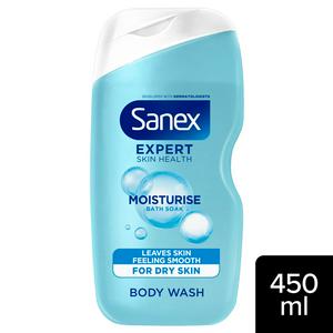 Sanex Expert Skin Health Moisturising Bath Soak Foam 450ml