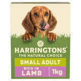 Harringtons small adult dog food lamb and rice 1kg, UK version