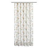 Sainsbury's Home Bee Print Shower Curtain Floral Design 180x180cm