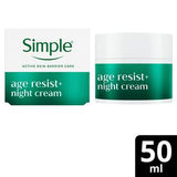 Simple Age Resist+ Night Cream 50ml (British brand)