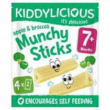 Kiddylicious Apple Broccoli Munchy Sticks Baby Snack 4x4g