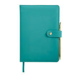 Habitat A5 Notebook Green Rabbit Pen Set