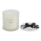 Habitat Large Candle Velvet Rose & Amber 10cm, UK version