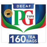 PG Tips Decaf Black Tea Bags x160