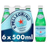 San Pellegrino Sparkling Natural Mineral Water 6x500ml Multipack