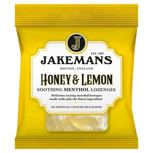 Jakemans honey and lemon lozenges 73g, UK version