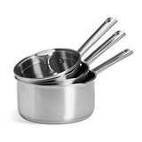 Habitat Ellipse stainless steel pan set (British brand)