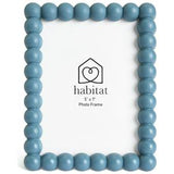 Habitat Bobble Picture Frame Blue 5x7 Photo Frame