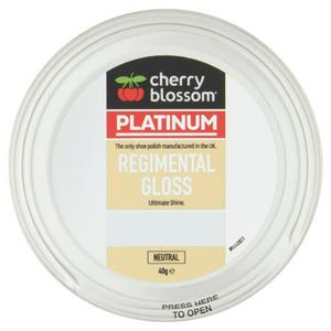 Cherry Blossom Platinum Regimental Gloss Neutral 40g - British product