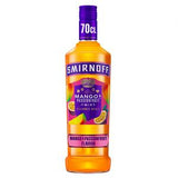 Smirnoff Mango Passionfruit Twist flavoured vodka 70cl (British brand)
