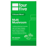 Fourfive Ultimate Blend Mushroom Supplement Capsules 60 count - British product