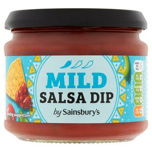 Sainsbury's mild salsa dip 300g (British brand)