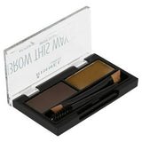 Rimmel London Brow Sculpting Kit 003 Dark Brown Eyebrow Kit