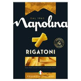Napolina Rigatoni Pasta 500g, imported from the UK