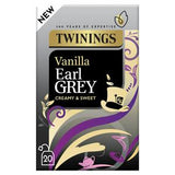 Twinings Vanilla Earl Grey Black Tea Bags x20