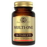 Solgar Multi-One Multivitamin Food Supplement 30 Tablets