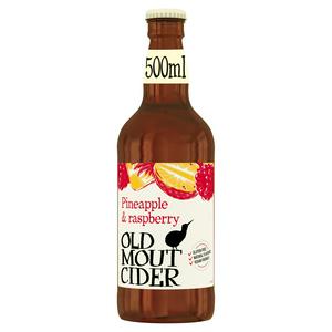 Old Mout Pineapple Raspberry Cider 500ml, imported from the UK