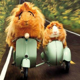 Camden Graphics Blank Greeting Card Motorcycle Hamsters 15.9cm